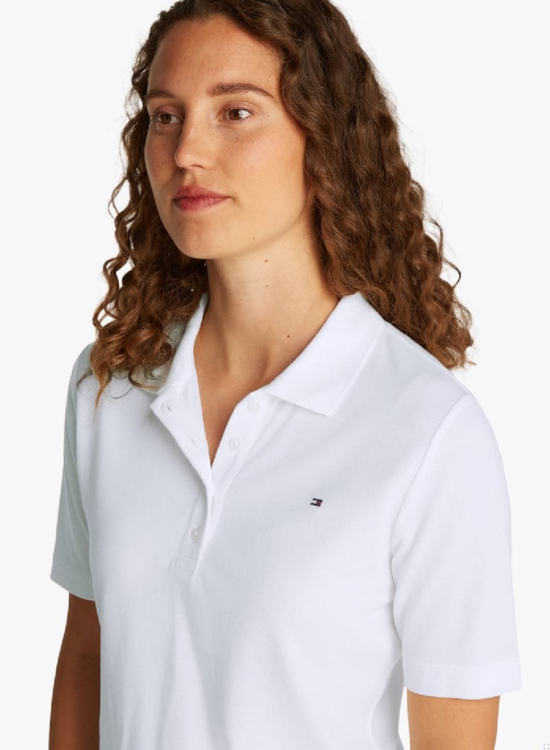 تومي هيلفيغر بولوشيرت بقصة عادية من مجموعة 1987 - Image 4